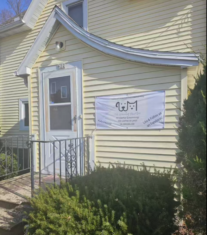 A photo of the shop front